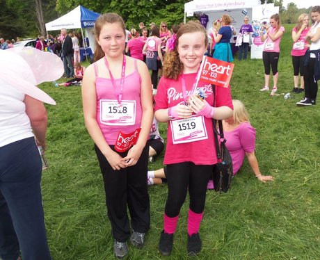 Medal Time - Aylesbury Race for Life 19/05/2013