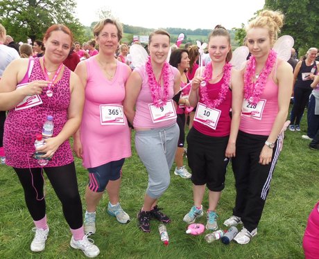Medal Time - Aylesbury Race for Life 19/05/2013