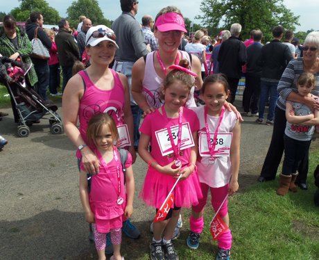 Medal Time - Aylesbury Race for Life 19/05/2013
