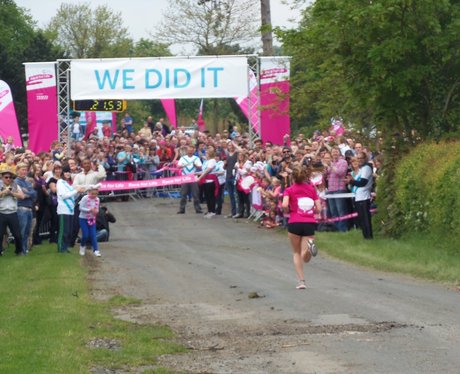 Medal Time - Aylesbury Race for Life 19/05/2013