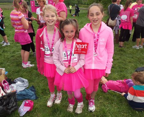 Medal Time - Aylesbury Race for Life 19/05/2013