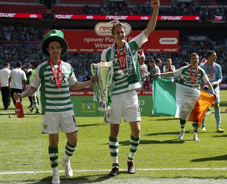 Yeovil Town FC win at Wembley