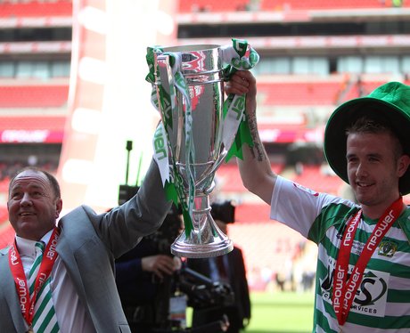 Yeovil Town FC win at Wembley