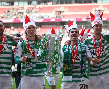 Yeovil Town FC win at Wembley