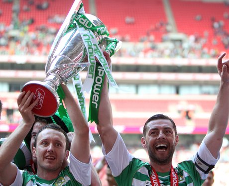 Yeovil Town FC win at Wembley