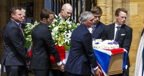 Andrew Simpson's Funeral