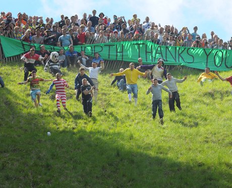 Cheese Rolling at Cooper's Hill 2013