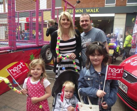 Heart at Taunton Family Fun Day