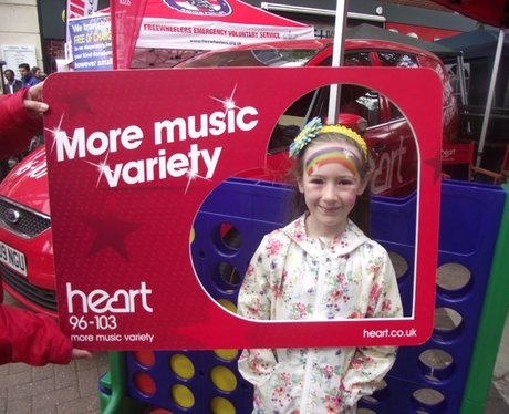 Heart at Taunton Family Fun Day