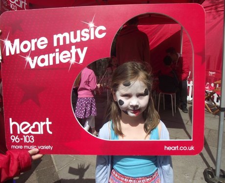 Heart at Taunton Family Fun Day