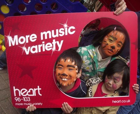 Heart at Taunton Family Fun Day