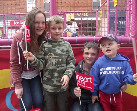 Heart at Taunton Family Fun Day