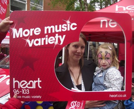 Heart at Taunton Family Fun Day