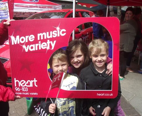 Heart at Taunton Family Fun Day