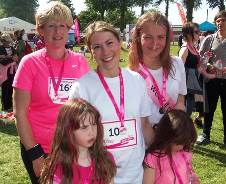Medal Time - Windsor Race for Life 1/06/2013