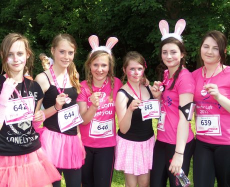 Medal Time - Windsor Race for Life 1/06/2013