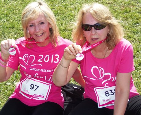 Medal Time - Windsor Race for Life 1/06/2013
