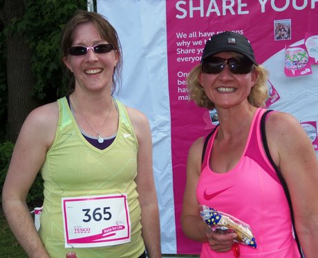 Medal Time - Windsor Race for Life 1/06/2013