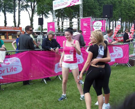 Medal Time - Windsor Race for Life 1/06/2013