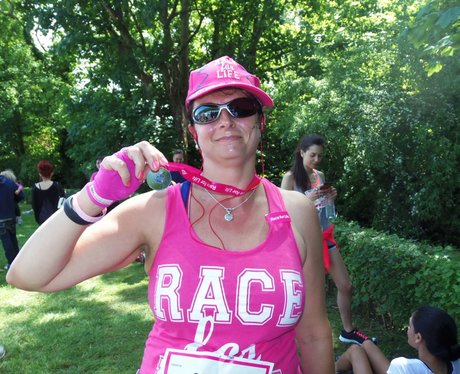 Medal Time  - Windsor Race for Life 1/06/2013