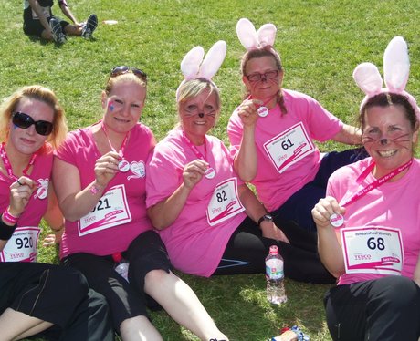 Medal Time - Windsor Race for Life 1/06/2013