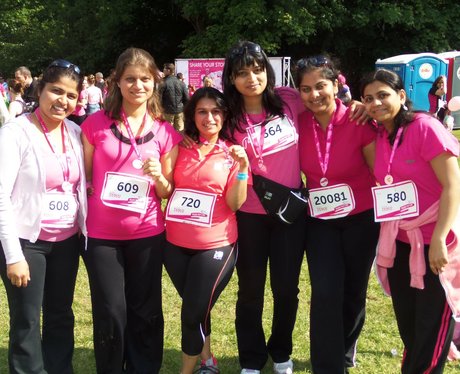 Medal Time - Windsor Race for Life 1/06/2013
