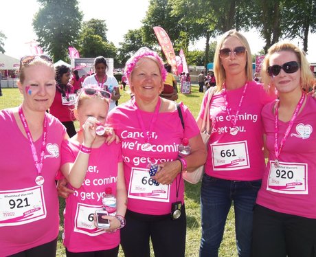 Medal Time - Windsor Race for Life 1/06/2013