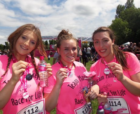 Medal Time  - Windsor Race for Life 1/06/2013