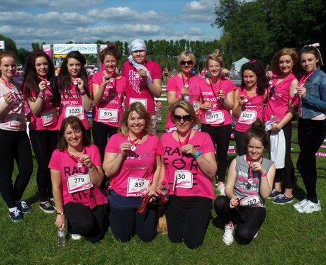 Medal Time - Windsor Race for Life 1/06/2013