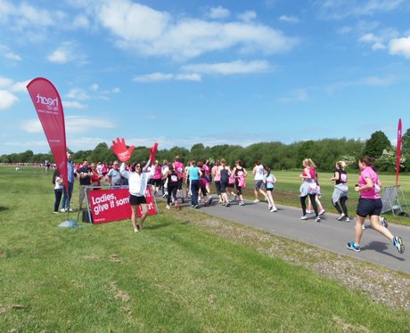 Windsor Race for Life - Cheering Zone 1/06/2013