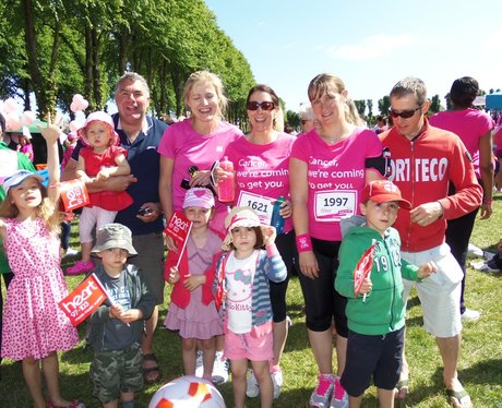 Cheering the Girls - Windsor Race for Life 02/06/2