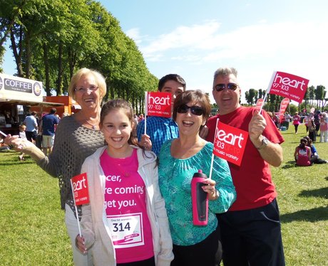 Cheering the Girls - Windsor Race for Life 02/06/2