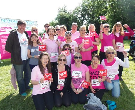 Cheering the Girls - Windsor Race for Life 02/06/2