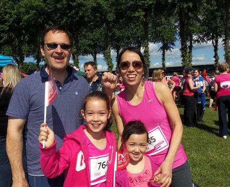 Cheering the Girls - Windsor Race for Life 02/06/2