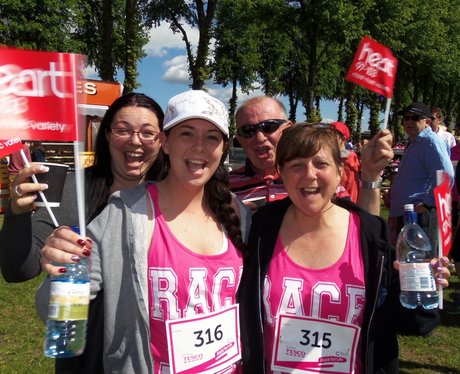 Cheering the Girls - Windsor Race for Life 02/06/2