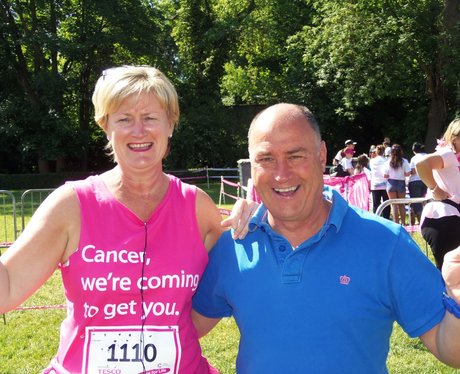 Cheering the Girls - Windsor Race for Life 02/06/2