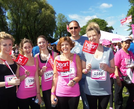 Cheering the Girls - Windsor Race for Life 02/06/2