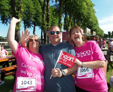Cheering the Girls - Windsor Race for Life 02/06/2