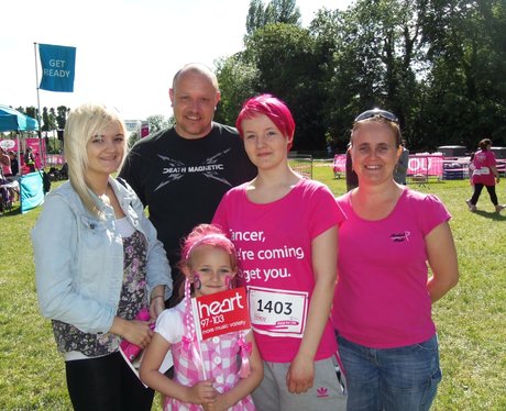 Cheering the Girls - Windsor Race for Life 02/06/2