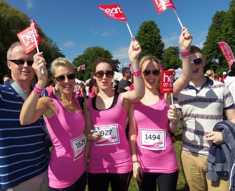 Cheering the Girls - Windsor Race for Life 02/06/2