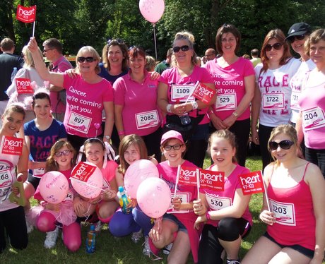 Cheering the Girls - Windsor Race for Life 02/06/2