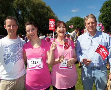 Cheering the Girls - Windsor Race for Life 02/06/2