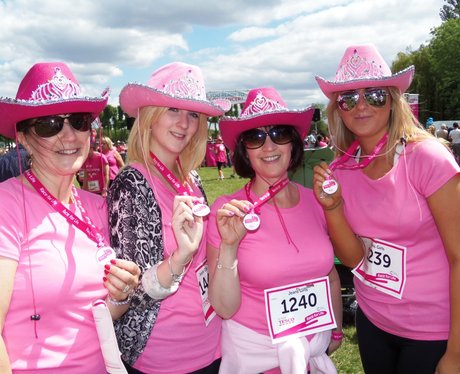 Medal Time - Windsor Race for Life 2/06/2013