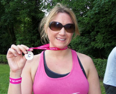 Medal Time - Windsor Race for Life 2/06/2013