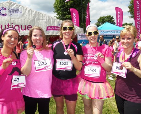 Medal Time - Windsor Race for Life 2/06/2013