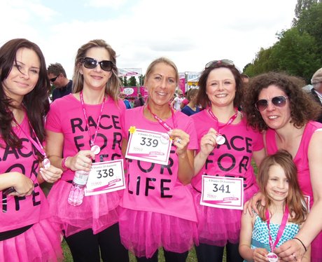Medal Time - Windsor Race for Life 2/06/2013