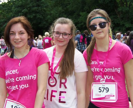 Medal Time - Windsor Race for Life 2/06/2013