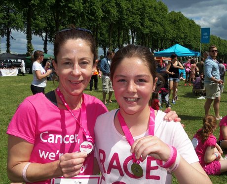 Medal Time - Windsor Race for Life 2/06/2013