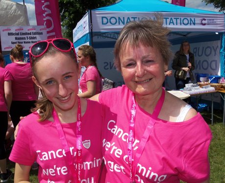 Medal Time - Windsor Race for Life 2/06/2013