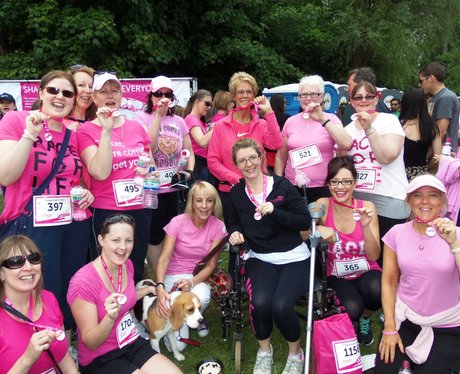 Medal Time - Windsor Race for Life 2/06/2013